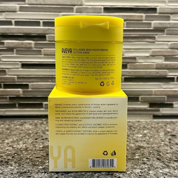 🐌 AVEYA Collagen Skin Pads // Snail Mucin & Centella Asiatica - Picture 3 of 6